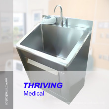 Stainless Steel One-Person Scrub Sink (THR-SS011)